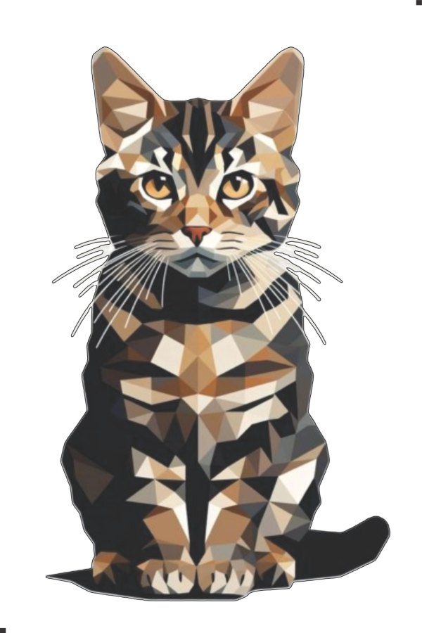 Cat Engraving
