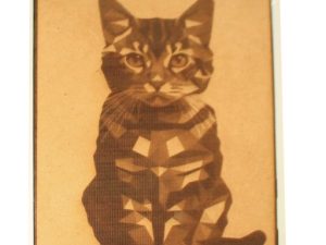 Cat Engraving