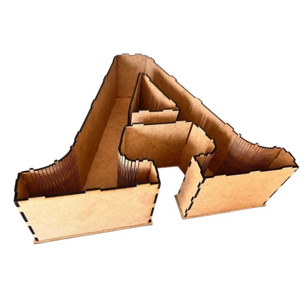 ملف قص ليزر جميع الحروف لاتينية (A-Z) - تصميمات قابلة للتخصيص - Image 5