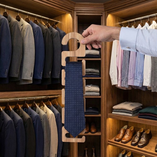 تصميم رقمي لحامل ربطة عنق للقص بالليزر 08