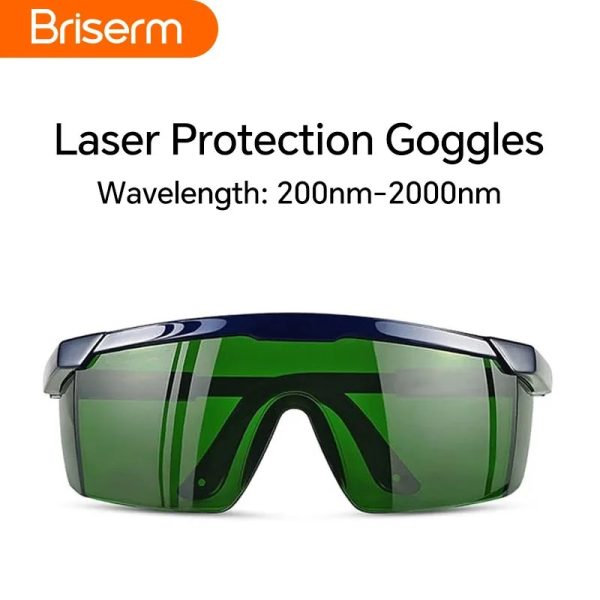 نظارات السلامة لليزر الاحترافية - حماية شاملة 200-2000 نانومتر