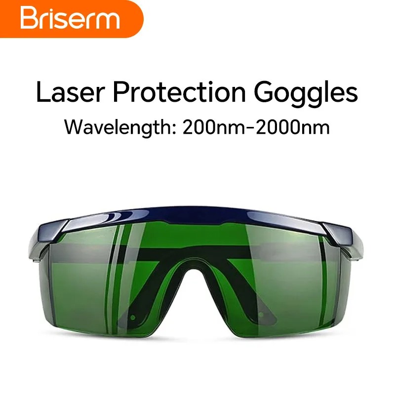 نظارات السلامة لليزر الاحترافية - حماية شاملة 200-2000 نانومتر