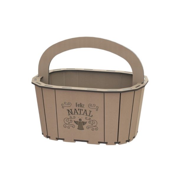 تصميم رقمي سلة هدايا أنيقة